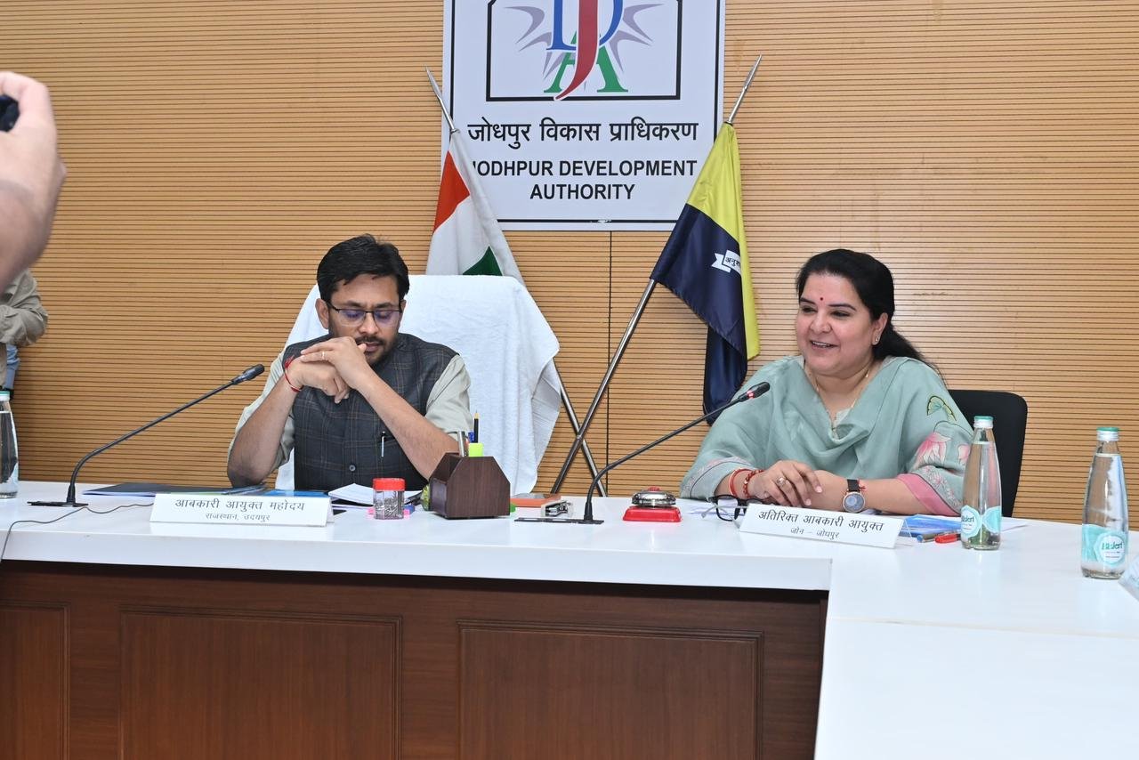 जोधपुर जोन की समीक्षा बैठक में जिलेवार प्रगति का गहन विश्लेषण