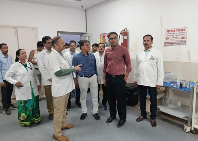 जिला कलक्टर ने किया एमबी अस्पताल व सुपर स्पेश्यलिटी अस्पताल का निरीक्षण