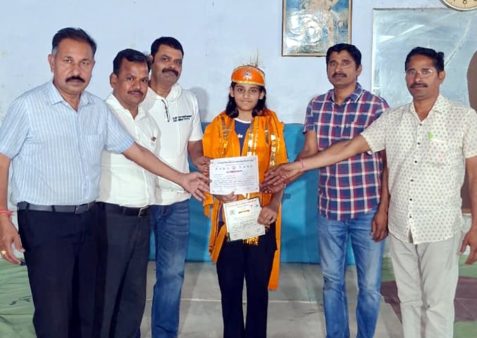 उदयपुर की जिम्नास्ट भार्गवी का इंडिया कैंप के लिए चयन