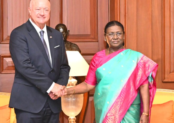 ऑस्ट्रिया के फेडरल चांसलर ने राष्ट्रपति से भेंट की