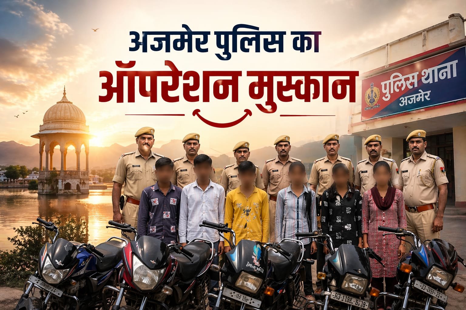 6 नाबालिगों को सकुशल ढूंढ निकाला; दिल्ली, एमपी और डीडवाना तक पीछा कर परिजनों को सौंपी खुशियां