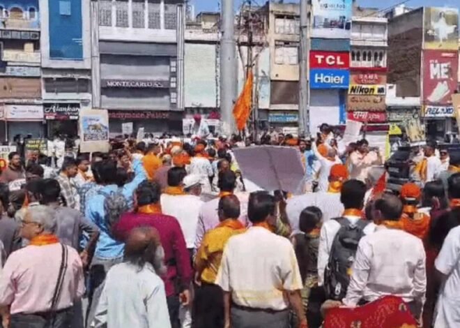 गोरक्षा कानून की मांग को लेकर निकाली आक्रोश रैली