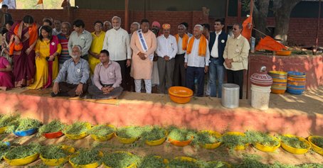 छप्पन भोग बना आस्था और सामाजिक जिम्मेदारी का संगम, हरि गौशाला में भव्य आयोजन