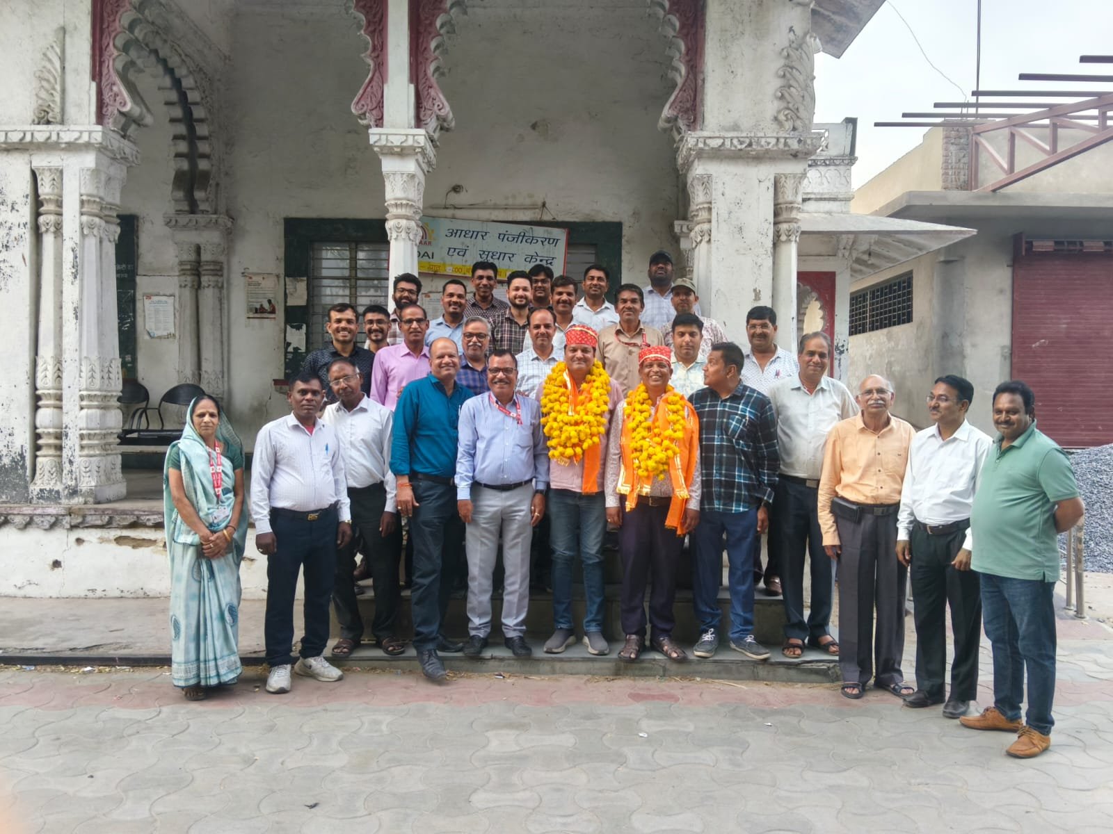राष्ट्रीय उपाध्यक्ष बनने पर मोहनलाल मेघवाल का स्वागत—सम्मान