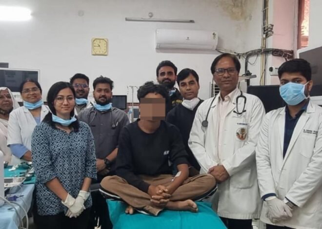 टीबी हॉस्पिटल बडी में चिकित्सकों का कमाल- बिना चीर-फाड़ श्वास नली से निकाला स्क्रू