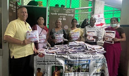 महावीर इंटरनेशनल केंद्र ने बाल एवं जनाना चिकित्सालय में किए बेबी किट वितरण