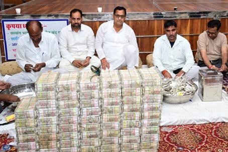 श्री सांवलिया सेठ के भंडार में टूटा हर रिकॉर्ड, एक महीने में 41.67 करोड़