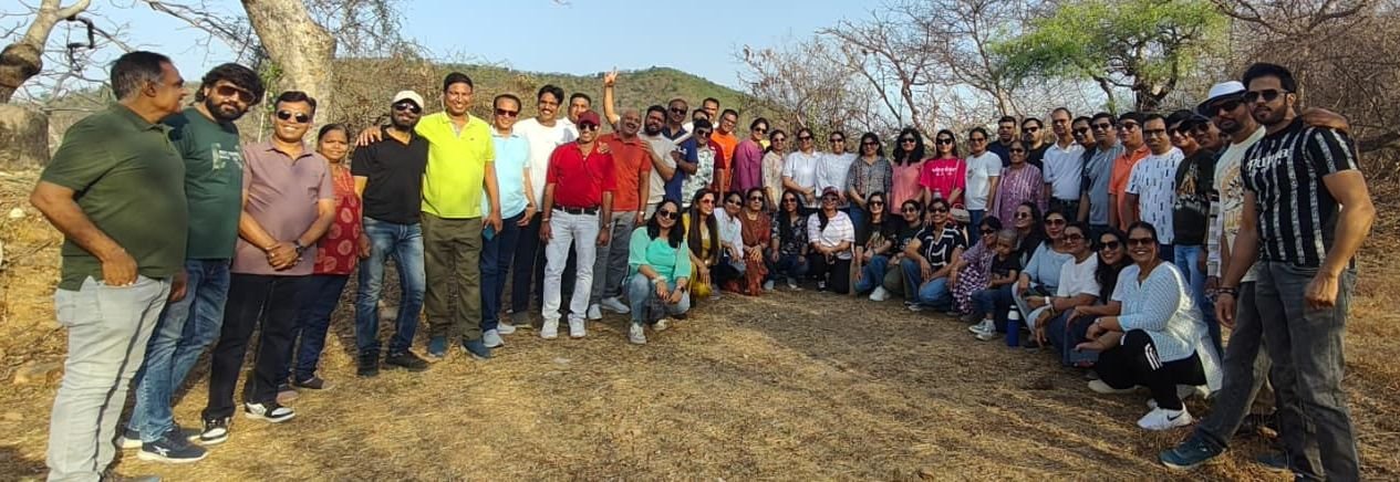 बीजेएस के सदस्यों ने लिया बायो डायवर्सिटी पार्क के एडवेंचर का लिया