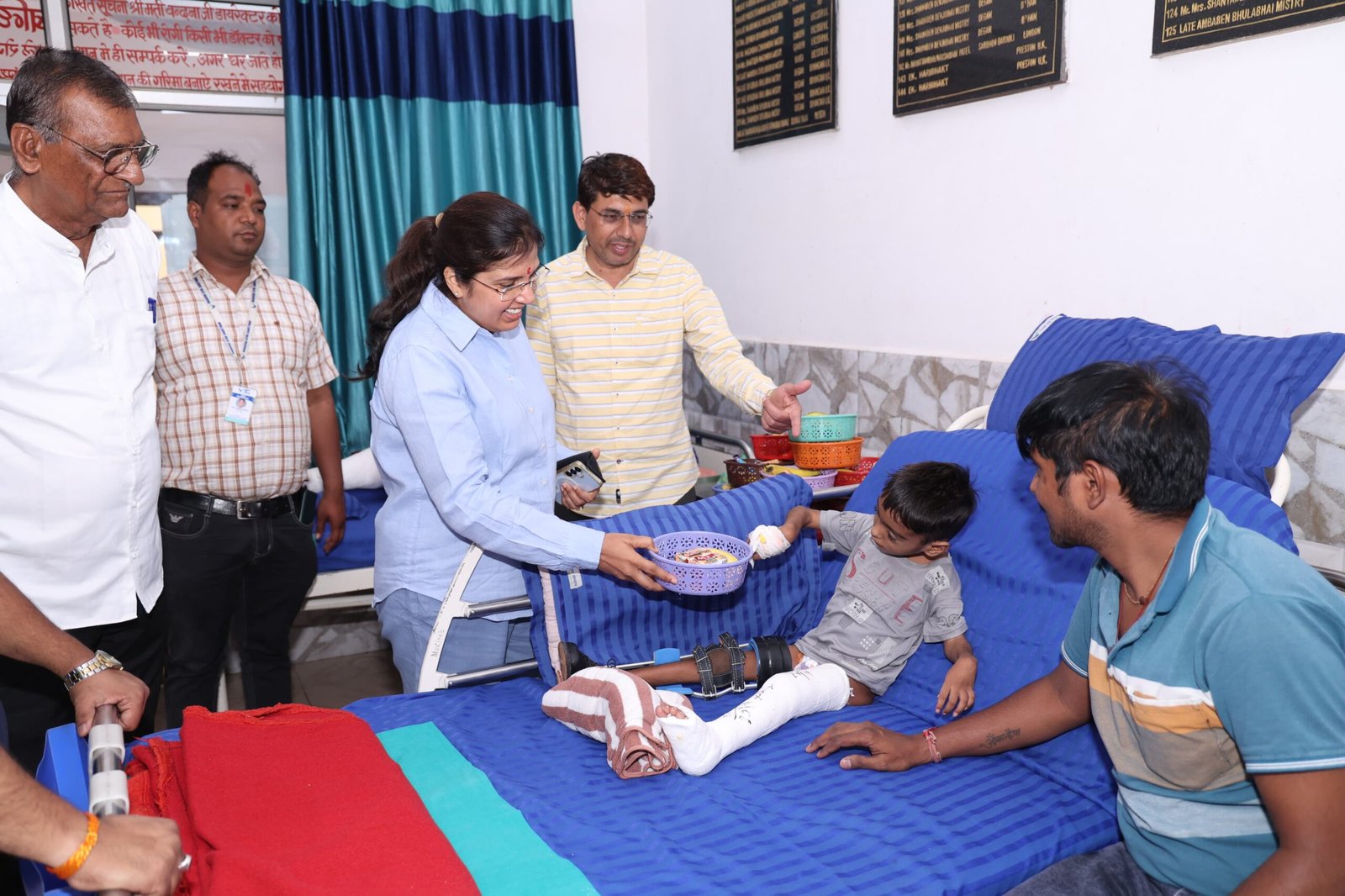 नारायण सेवा संस्थान में एएसपी स्वाति ने 101 निशुल्क सर्जरी शिविर का किया उद्घाटन