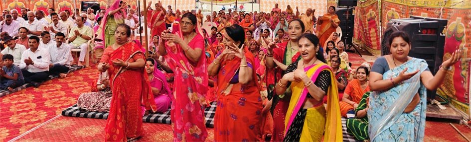 सत्संग में बैठने से विचारों का शमन होता है: पुष्कर दास महाराज