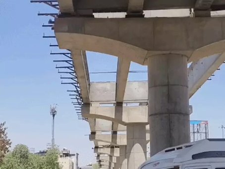 उदयपुर की पहली एलिवेटेड रोड परियोजना तय समय से पिछड़ी