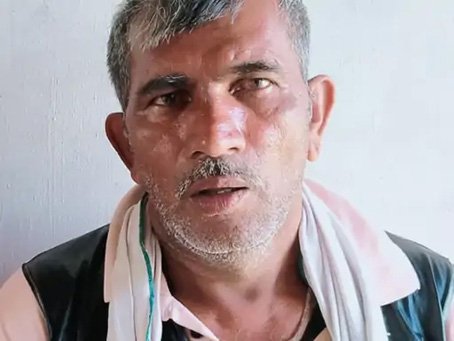 दूध टैंकर ने पलंग पर सोते व्यक्ति को कुचला