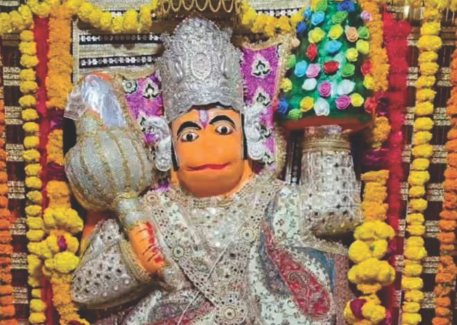 वानरेश्वर हनुमान मन्दिर पर भव्य जन्मोत्सव सम्पन्न