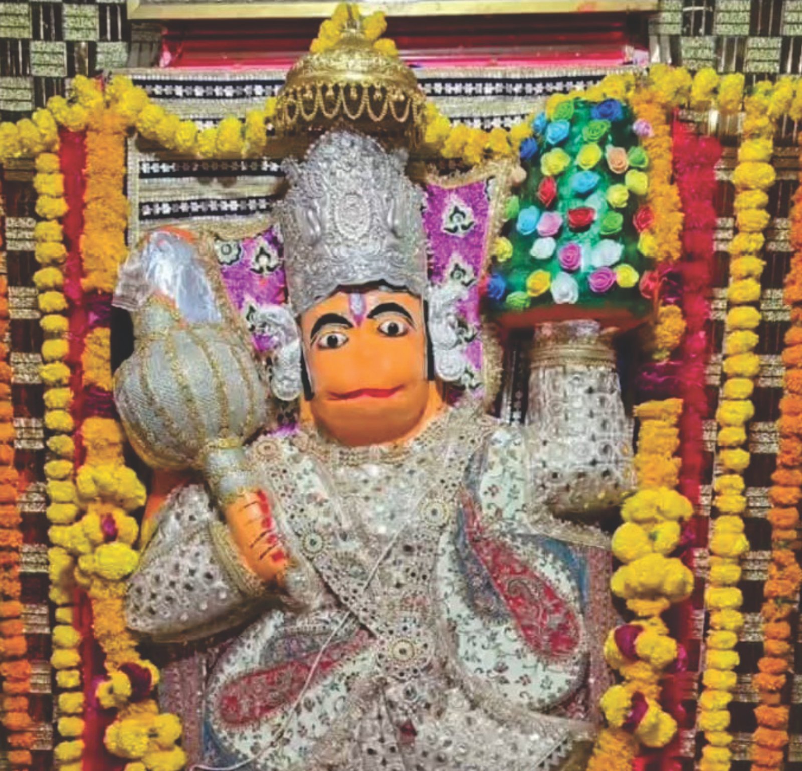 वानरेश्वर हनुमान मन्दिर पर भव्य जन्मोत्सव सम्पन्न
