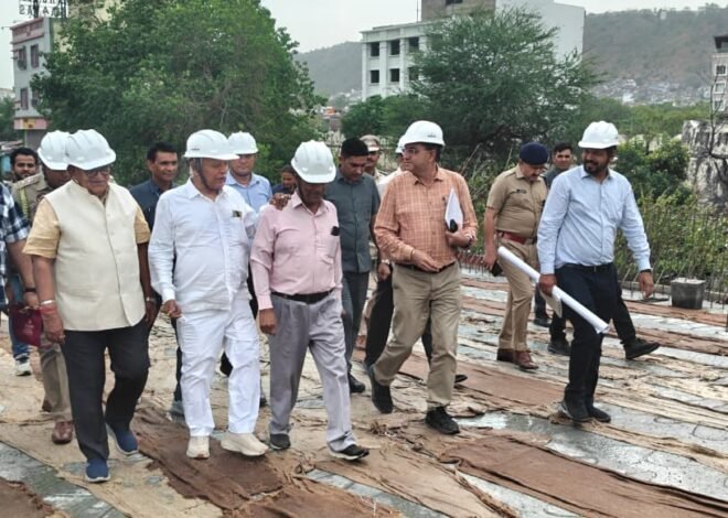 राज्यपाल कटारिया ने एलिवेटेड़ का किया निरीक्षण